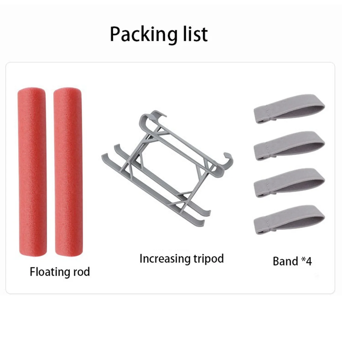 Landing Skid Float Kit Expansion for DJI Mini 4 Pro/Mini 3 PRO/Mini3 Drone Water Landing Gear on Water Training Gear