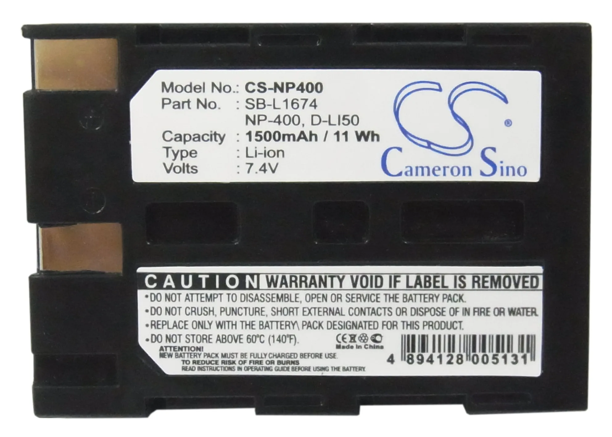 

Li-ion Camera Battery for PENTAX Sigma Samsung MINOLTA,7.4v1500mAh,K10D K20D SD14 GX-10 GX-20 Minolta DImage A1 Minolta DYNAX 5D