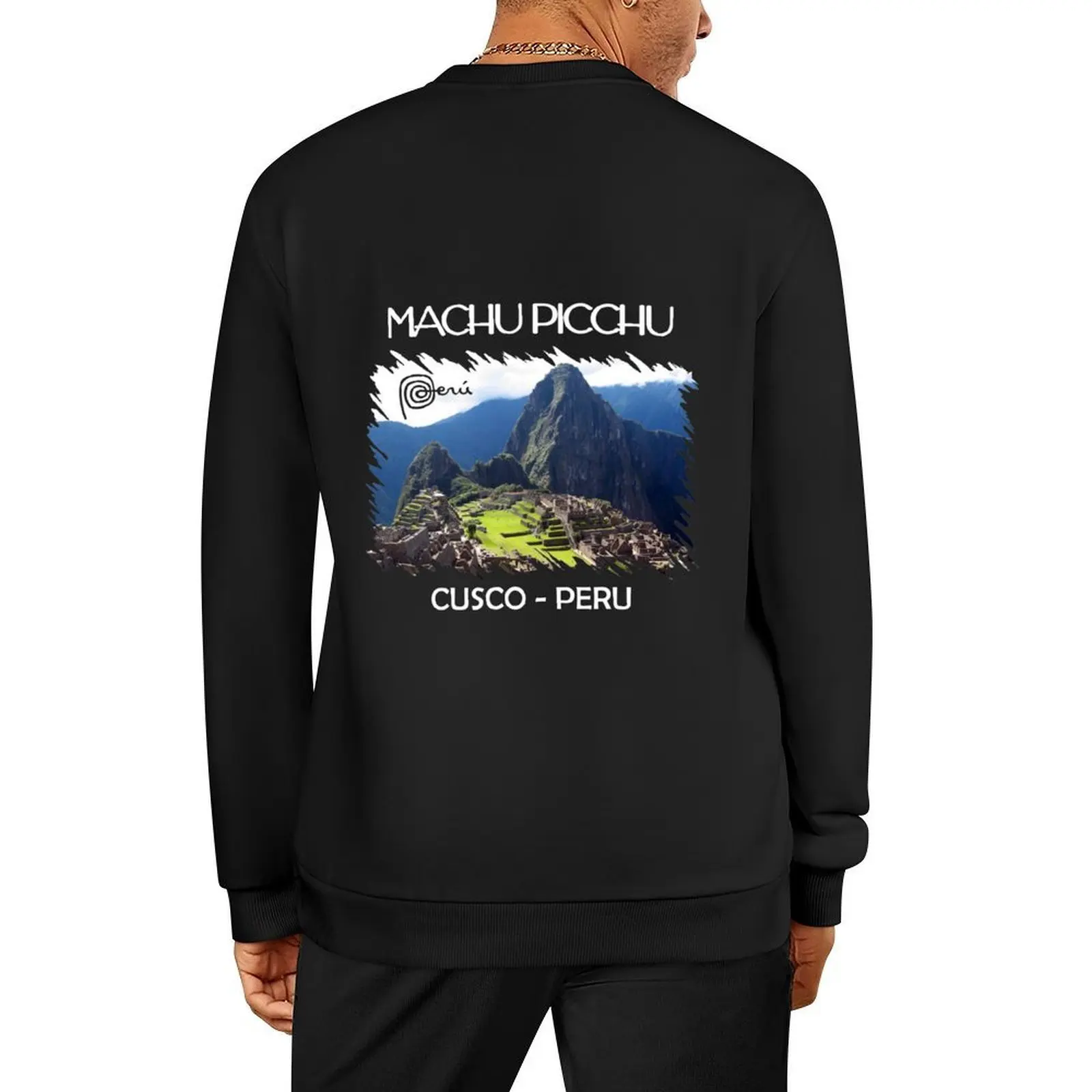 

Machu Picchu Peru Llama Cusco Pullover men clothing blouse mens designer clothes graphic t shirts men winter man sweatshirt