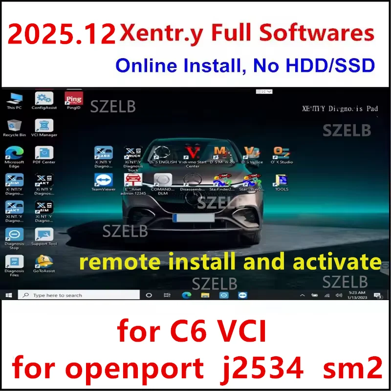 

XENTRY 2025.12 Passthru для OpenPort J2534 SM2, установка XENTRY DAS онлайн, XENTRY 2025.12 с Vediam.o DT. С WI. С использованием EPC-функций