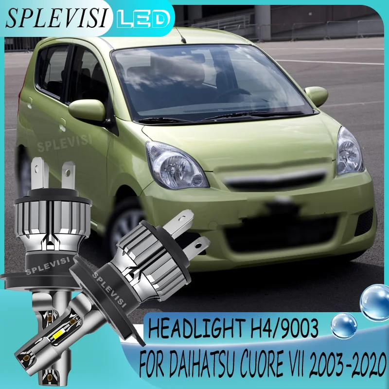 

Water Resistant Instant Start waterproof LED Headlight For DAIHATSU CUORE VII 2003 2004 2005 2006 2007 2008 2009 2010 2011-2020