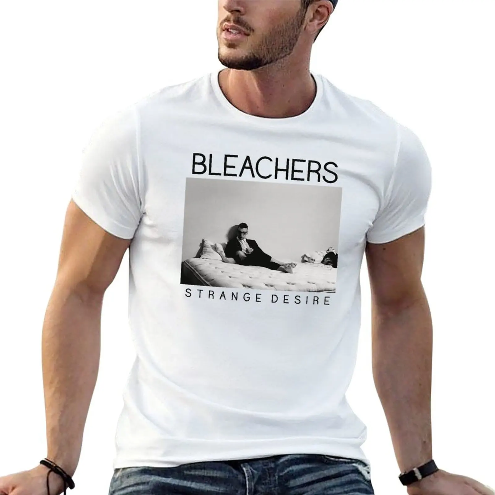 Bleachers - Strange Desire T-Shirt vintage anime shirt boys whites mens t shirts