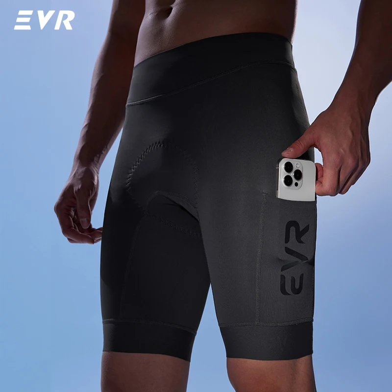 

EVR Pro Men's Cycling Shorts Bicycle Pants Double Arrow Shock-absorbing Cycling Clothing Mountain Road Bike Tousers With pocket