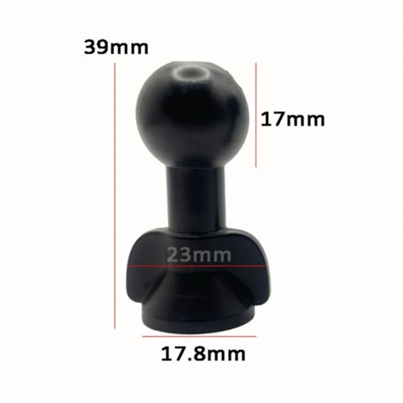 삼각대 용 1/4 인치 ~ 17mm 볼 헤드 어댑터 회전 Selfie 핸드 그립 볼 마운트-전화 패드 태블릿 홀더 커넥터