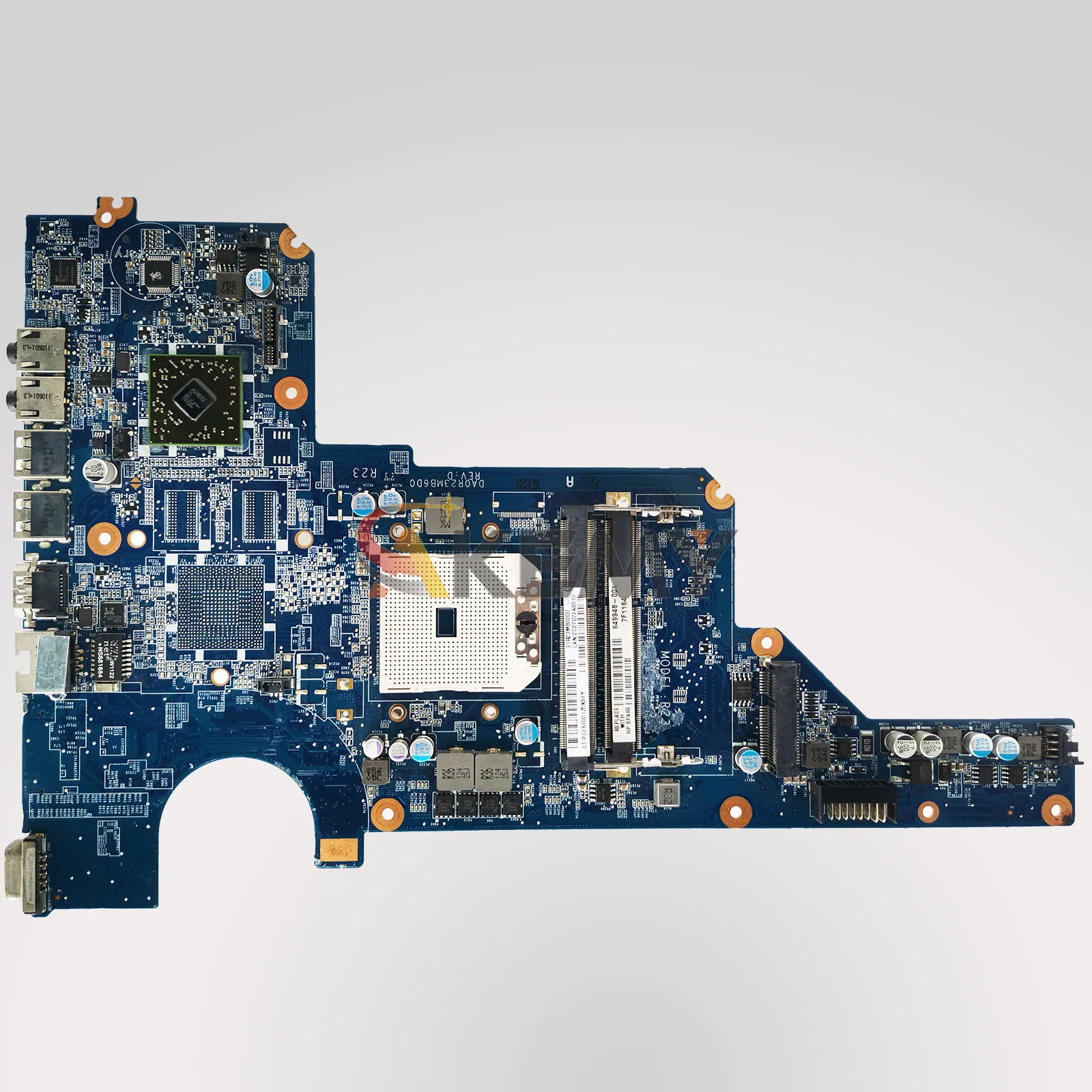 DA0R23MB6D0 Laptop Motherboard For HP Pavilion G4 G6 G7 With AMD DDR3 649948-001 100% Fully Tested