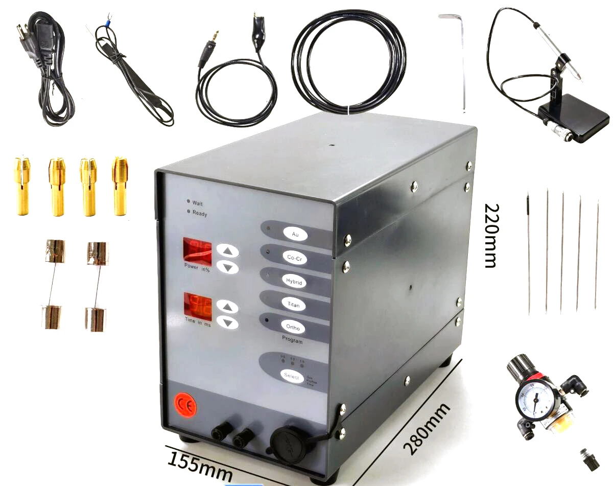 

High Power Jewelry Spot Welding Machine Spot Welder Automatic Numerical Control Pulse Argon Arc Welder for Soldering Jewelry