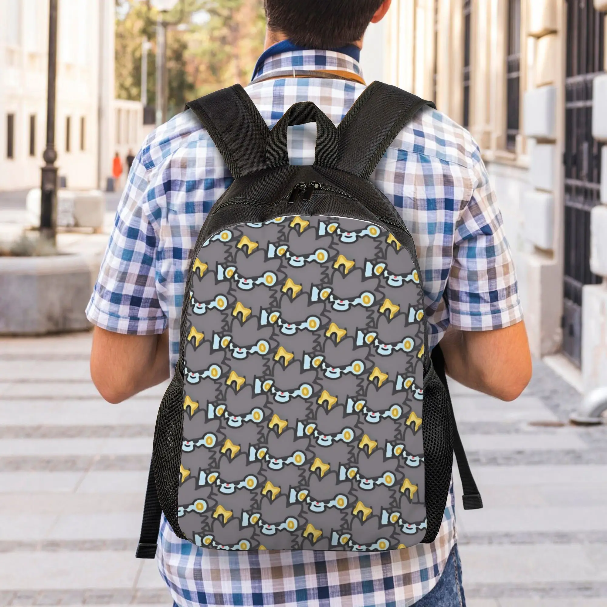 

Back to school season Solid Liepard Handbag Pokemon Men Women Adult Backpack Backpack