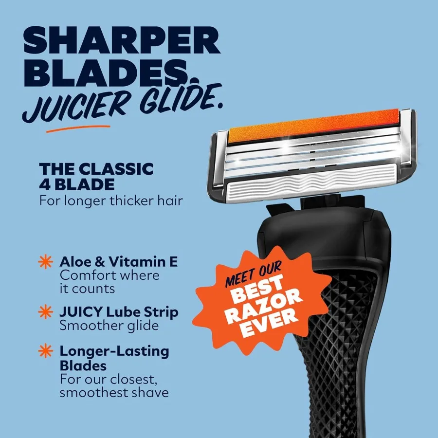 El exclusivo juego de afeitado The Member para hombres incluye 4 cartuchos de repuesto de enjuague Swift, 1 mango negro, 1 mantequilla de afeitar, 3 onzas, 1 maquinilla de afeitar C