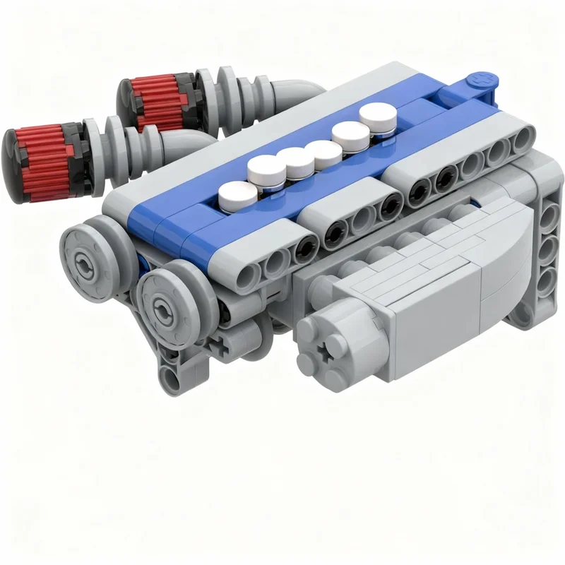 149pcs MOC Technical 2JZ Engine Model Building Blocks Architecture Toys Christmas Gift Brick Display Creative 3D DIY Education