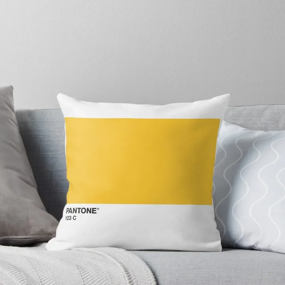 Pantone 123C Throw Pillow Pillow Cases luxury decor autumn pillowcase Pillowcases For Pillows pillow