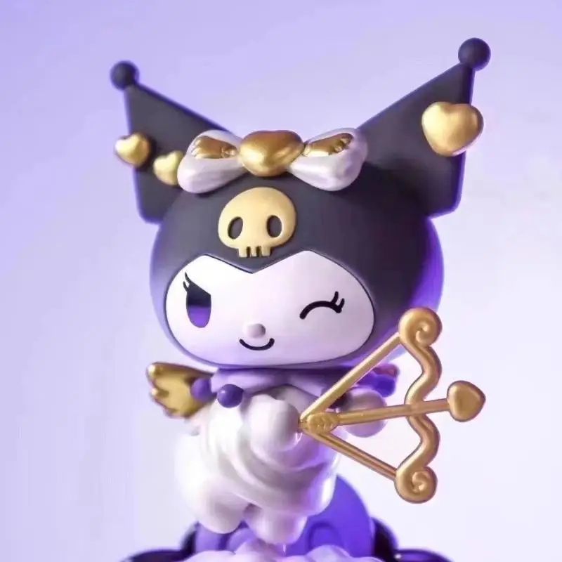 Sanrio Karakter Perifere Kuromi Weerwolf Serie Blinde Doos Speelgoed Desktop Ornamenten Kamer Decoratie Verjaardagscadeau