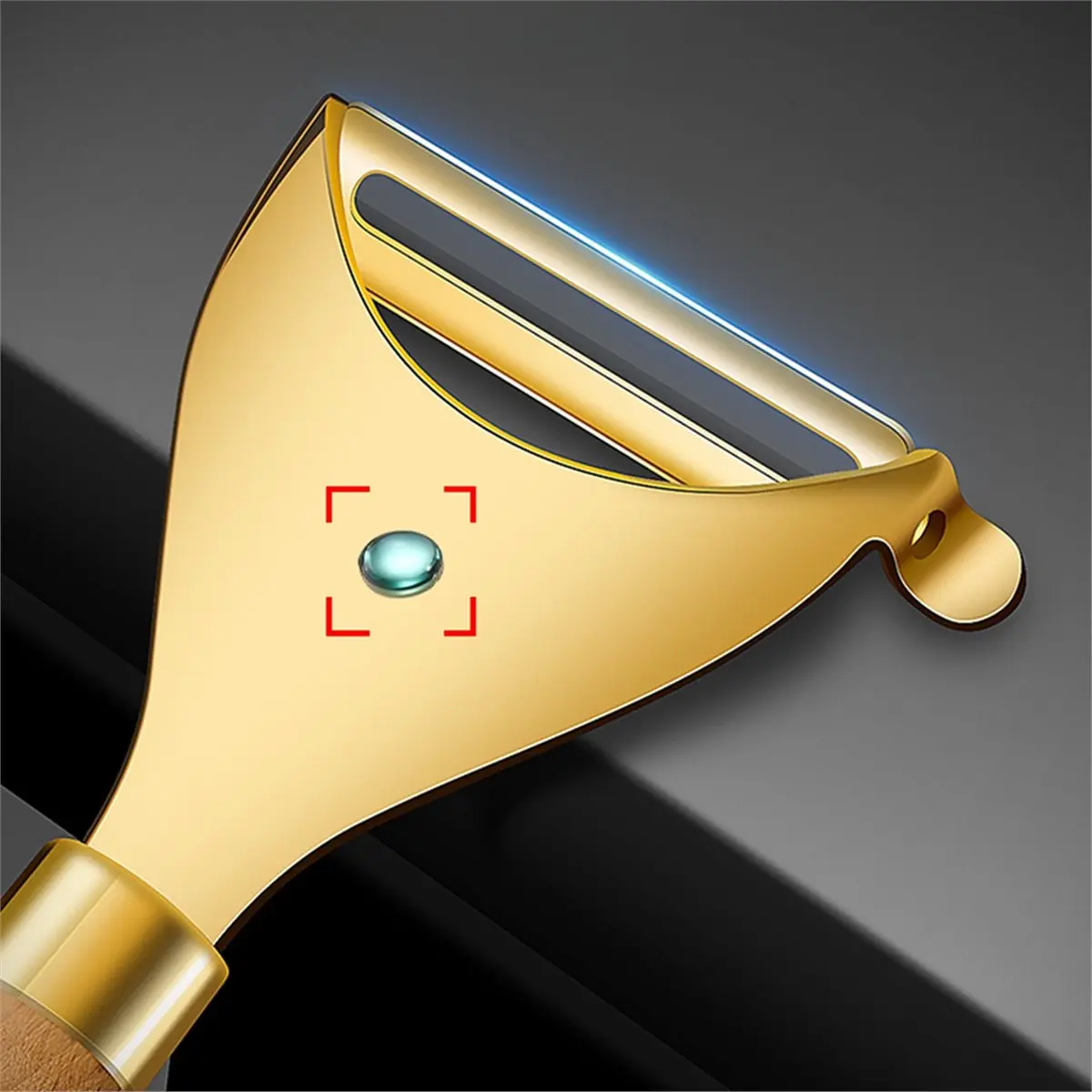 

Новый нож для чистки овощей и фруктов из нержавеющей стали с ручкой из массива дерева, утолщенный, для картофеля и дынь, кухонные гаджеты, модель 2026 года