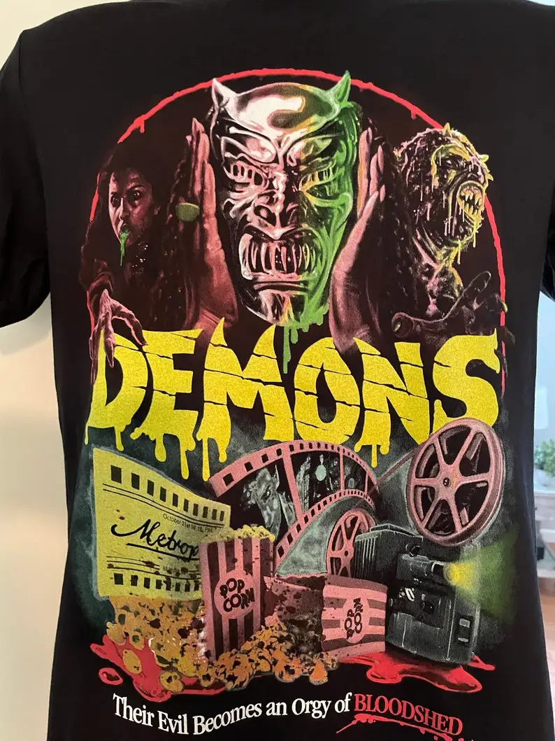

Demons - Bloodshed T-Shirt Licensed 1985 Movie