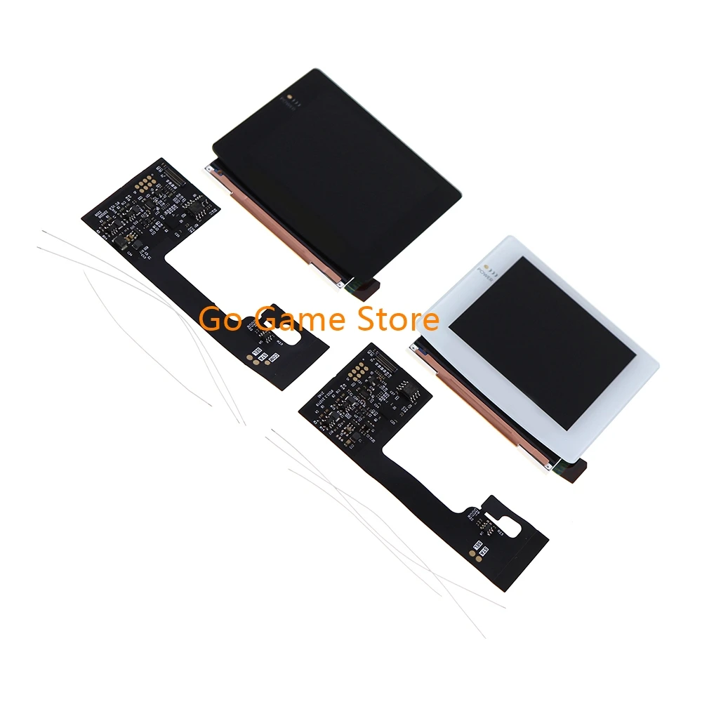 1set For Gameboy Color GBC RETRO PIXEL IPS Display LCD SCREEN KIT V2.0 High Light Backlight Display Panel and Lens Adjustable