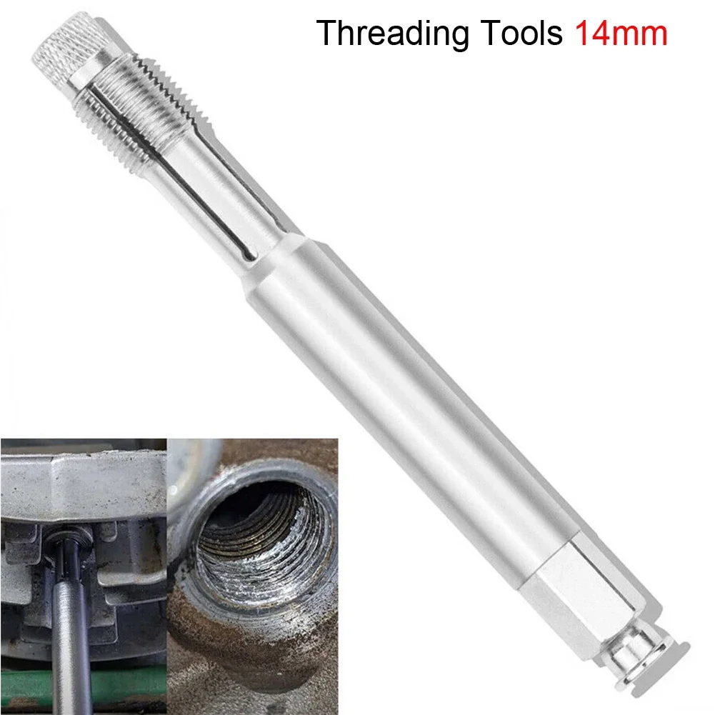 

Repair Tool Thread Repair Tool 14mm 640811 Automotive Threading Tools Back Tap High Quality Silver Accessories