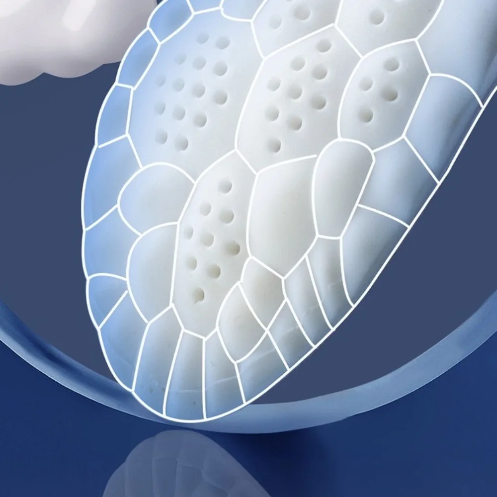 New Arch Support Cloud Soles 4D Massage Super Soft Basket Shoe Sole Breathable High Elasticity Shoe Pads for Men and Women