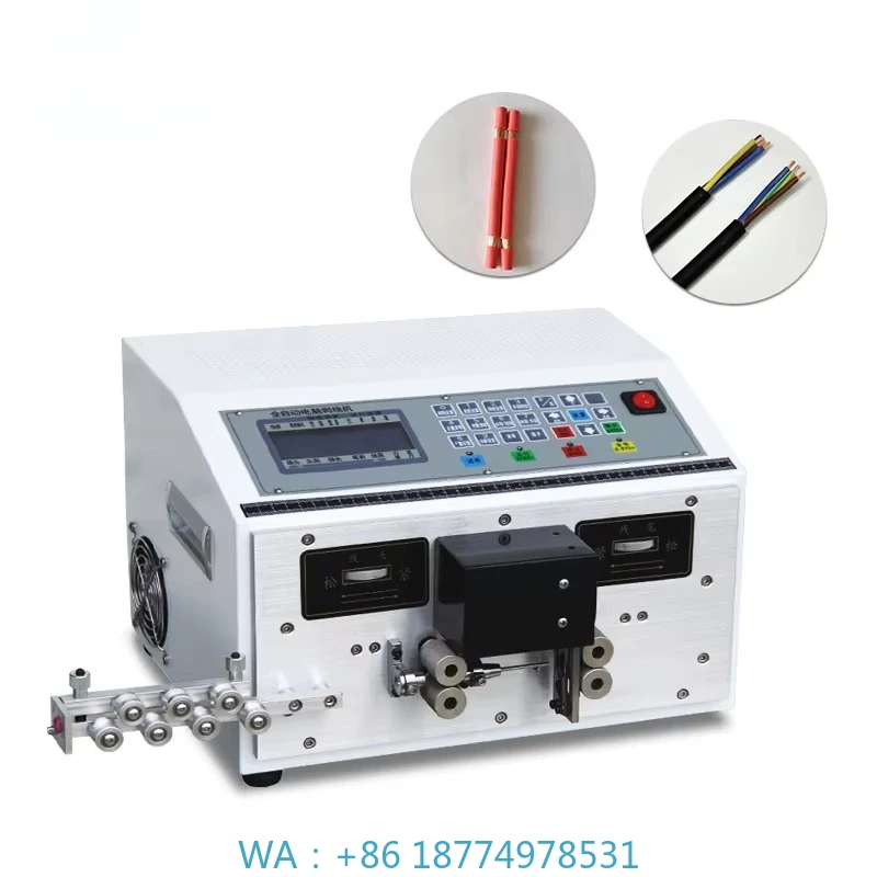 

Auto Stripper Cable Machine Sheathed Wire-outer Diameter-0.1-6/10/12mm Auto Cable Cutting and Stripping Machine