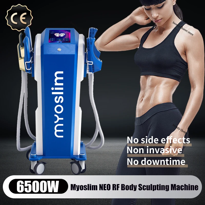 

Upgrade 6500W myoslim RF Machine Slimming Shaping Non-invasive EMS 200Hz ABS Muscle Stimulator Nova Body Sculpt Machine Pro