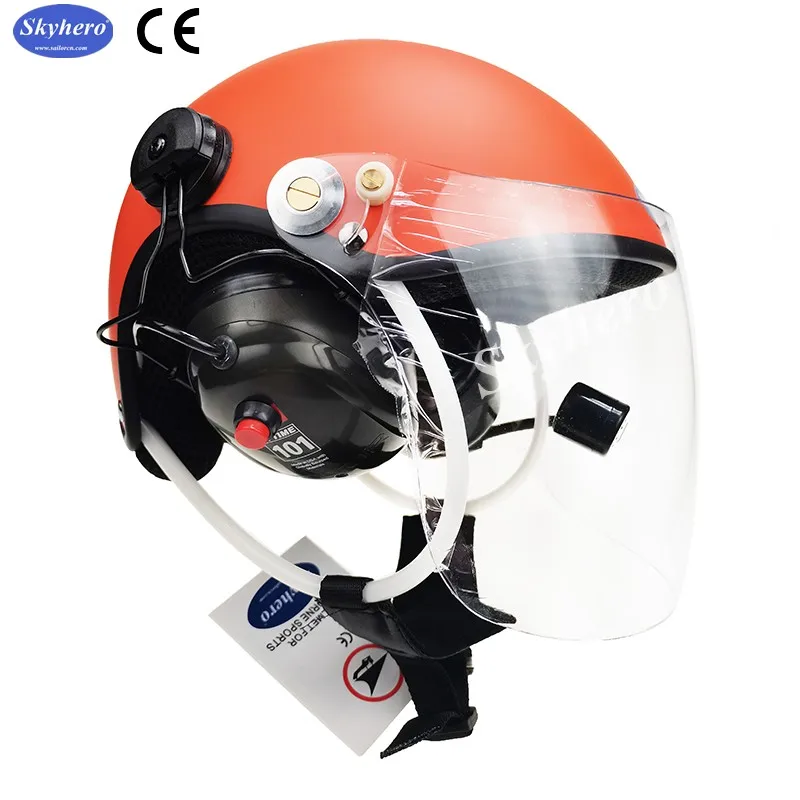 PPG Paramotor Helmet, Certified Headset, Powered Paragliding Helmets, Factory Directly Sale, EN996