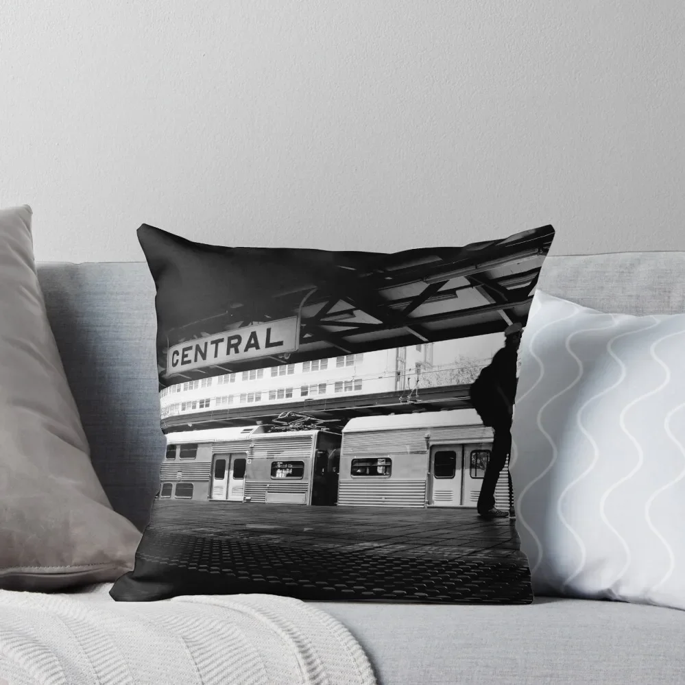 Central Station Throw Pillow Pillows Aesthetic Couch Cushions Pillow