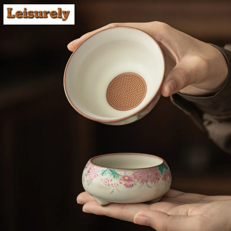 

Lard Jelly Маленький садовый сепаратор для чая Infusor Фильтр для чая ручной работы Диспенсер для чая Чайный фильтр Посуда Аксессуары Ремесло