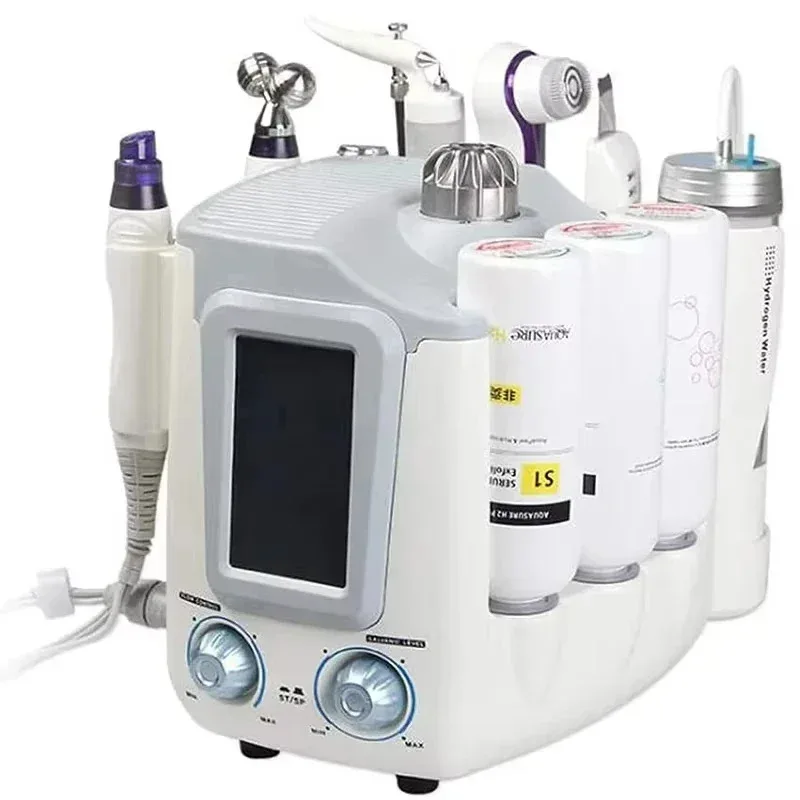 6 in1 Hydrogen Oxygen Water Ultra-Micro Bubble Face Skin Spa Machine Skin Rejuvenation Anti Aging Firming Lifting Skin Care