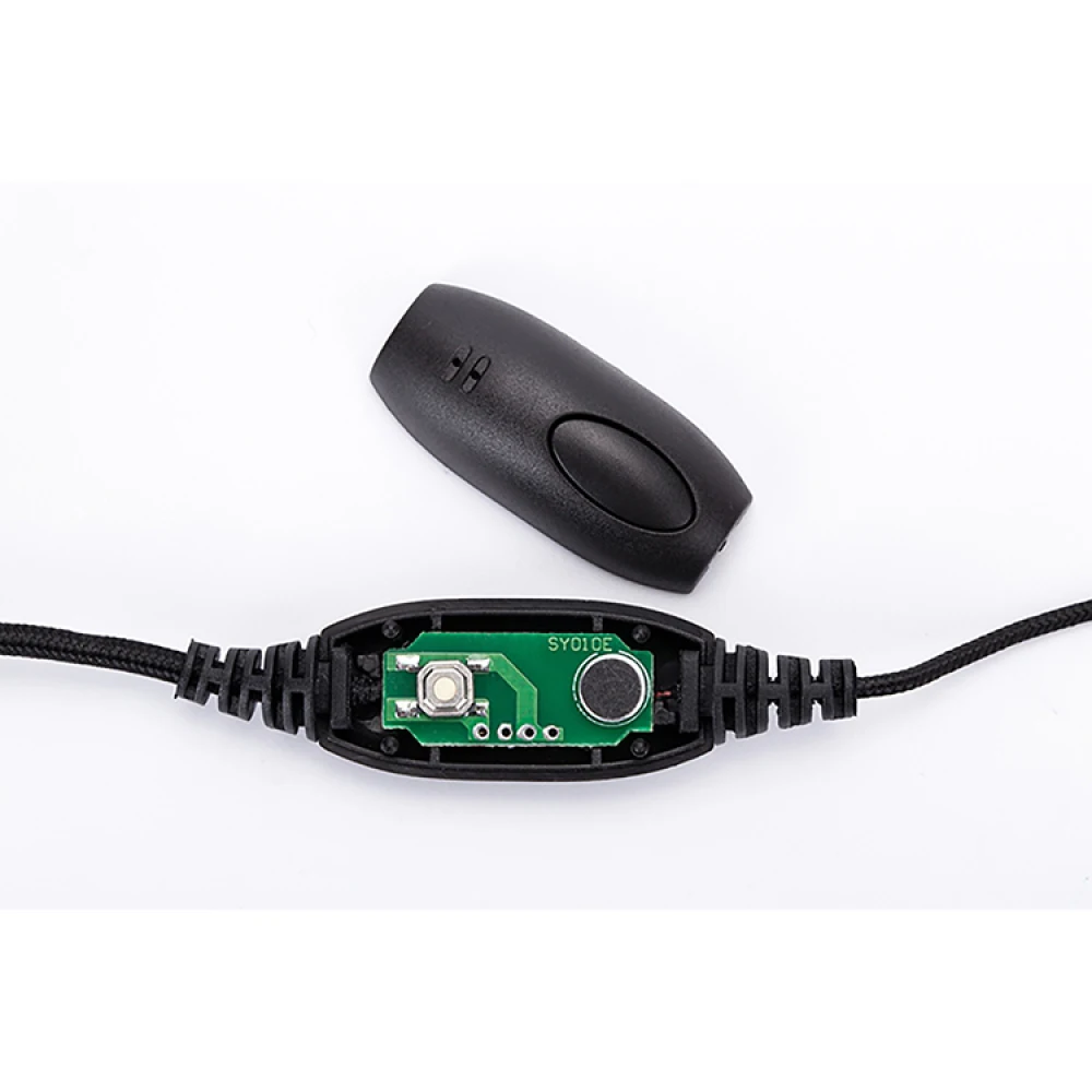 Replacement M Plug/ K Plug Earphone with Clip for Hytera/ HYT TC-500/ 500S/ SMP418 For A8/ A10 Walkie Talkie Accessories