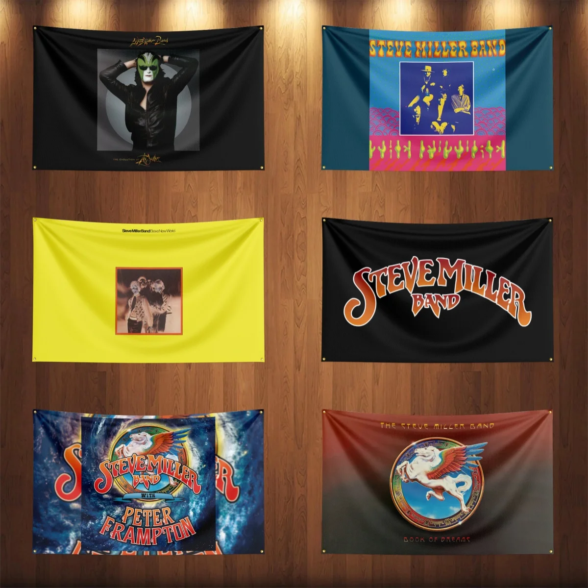 

3x5 Ft Heavy Rock Band S-Steve Miller Bands Flag Polyester Digital Printing Banner for Bedroom Wall Out Door Decoration