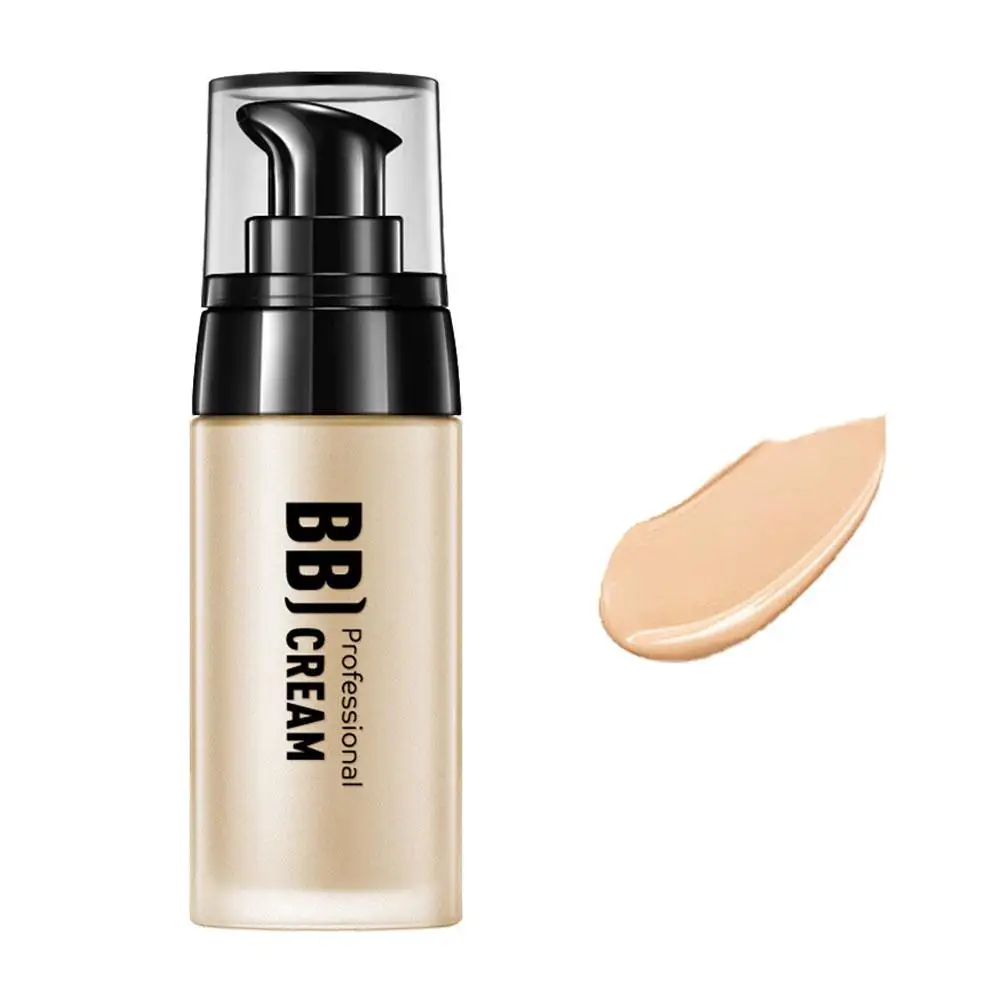 BB Cream for Men Full Coverage Facial Concealer Long Lasting Makeup Foundation Waterproof Men BB Liquid Foundation Cosmetics