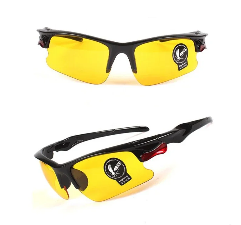 Cycling Glasses Sunglasses Safety Night Driving Glasses Goggles Unisex HD Sun Glasses UV Protection Eyewear Accessories