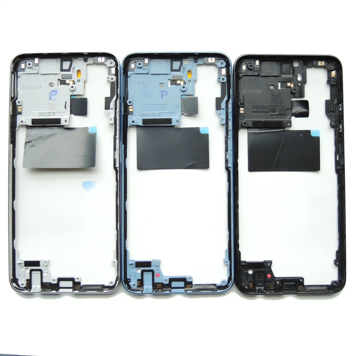 New Middle Frame Housing Bezel For Xiaomi Poco M5s   Frame Chassis With NFC + Volume Buttons Smartphone Parts