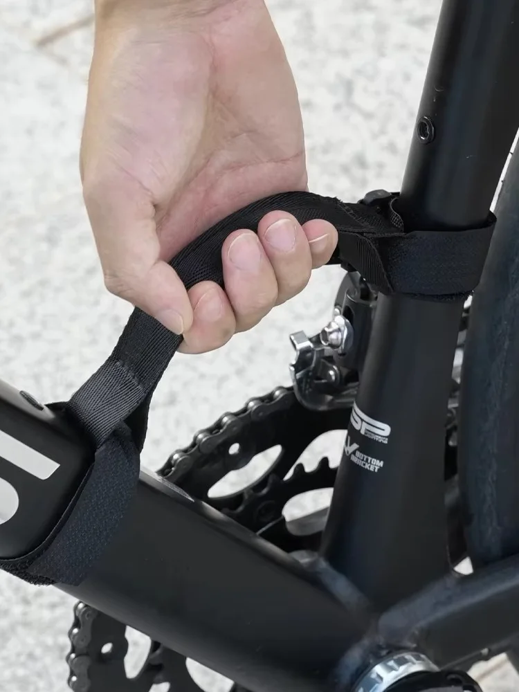 AliExpress NONE ESLNF Bicycle Carry Straps Hand Straps Luggage Tie Belt Wire Organization Effort-Saving Straps for Climbing Stairs General
