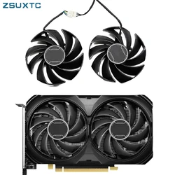 90MM Graphics Card Fan GPU Cooler For MSI RTX 4060 VENTUS 2X BLACK OC 8G,For MSI 4060Ti VENTUS 2X BLACK OC