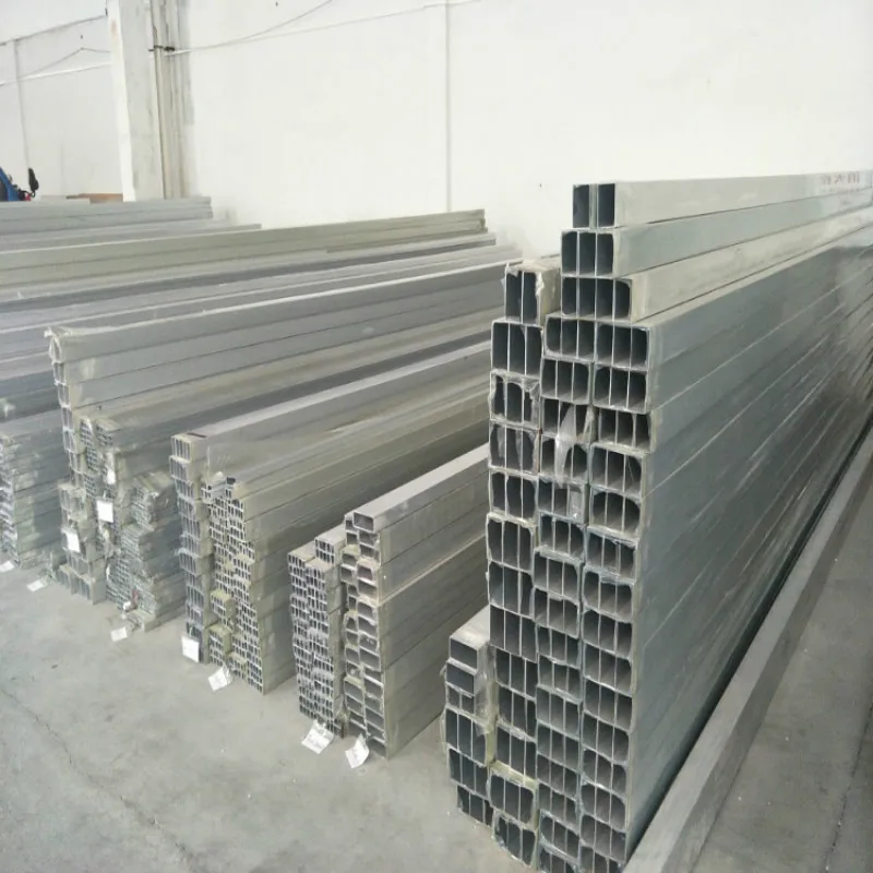 aluminum square tube profile 6063 Aluminum square pipe Surface primary color Customizable length size 10 15 20 25 30 35 40 45 50