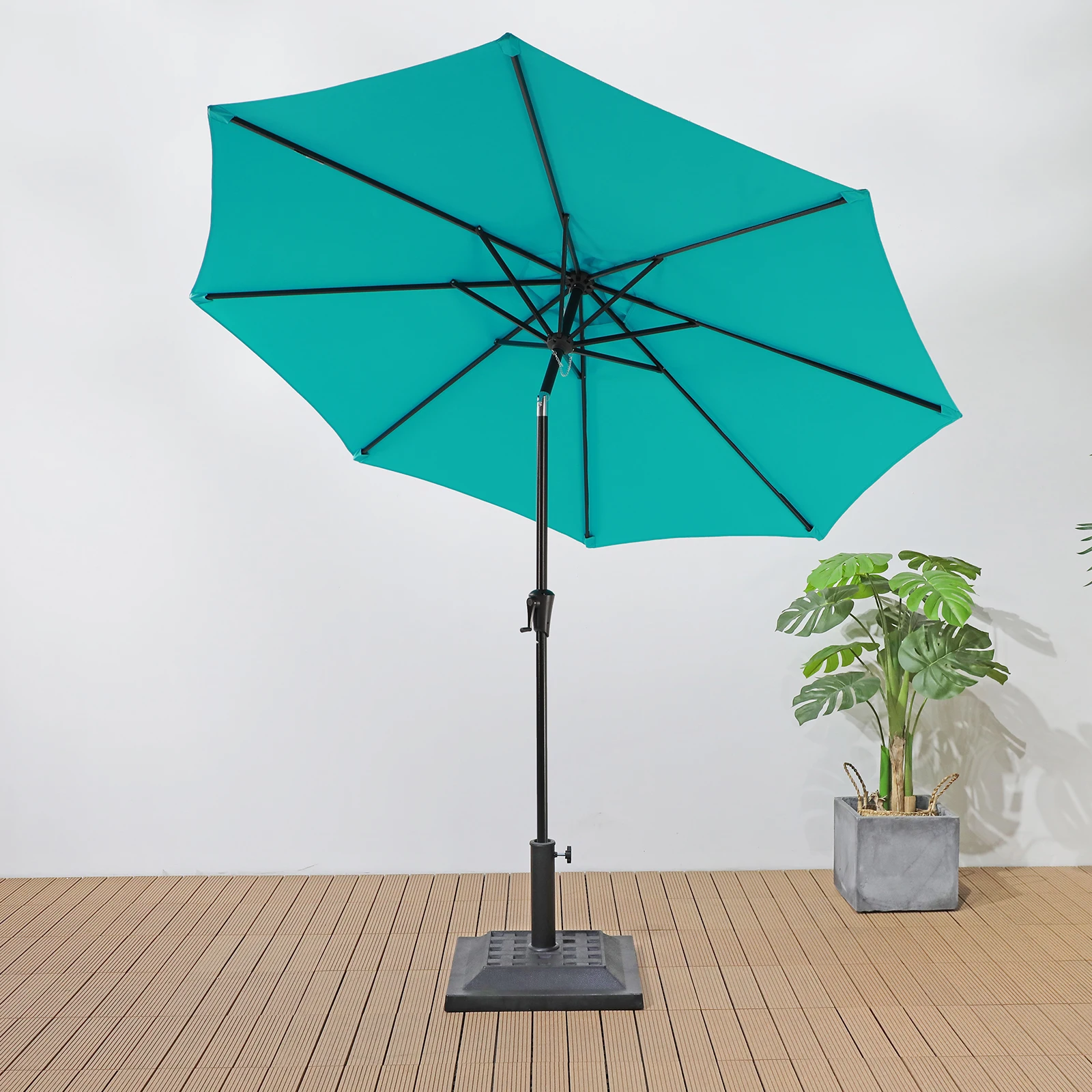 JARDINA Base per ombrellone quadrato supporto per ombrellone da esterno per Patio resistente