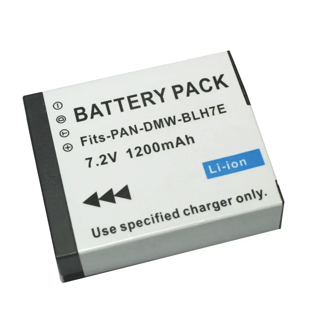 

DMW-BLH7 DMW-BLH7PP DMW-BLH7E Camera Battery for Panasonic Lumix DMC-GM1 GM1 DMC-GM5 GM5 DMC-GF7 GF7 DMC-GF8 GF8 LX10 LX15