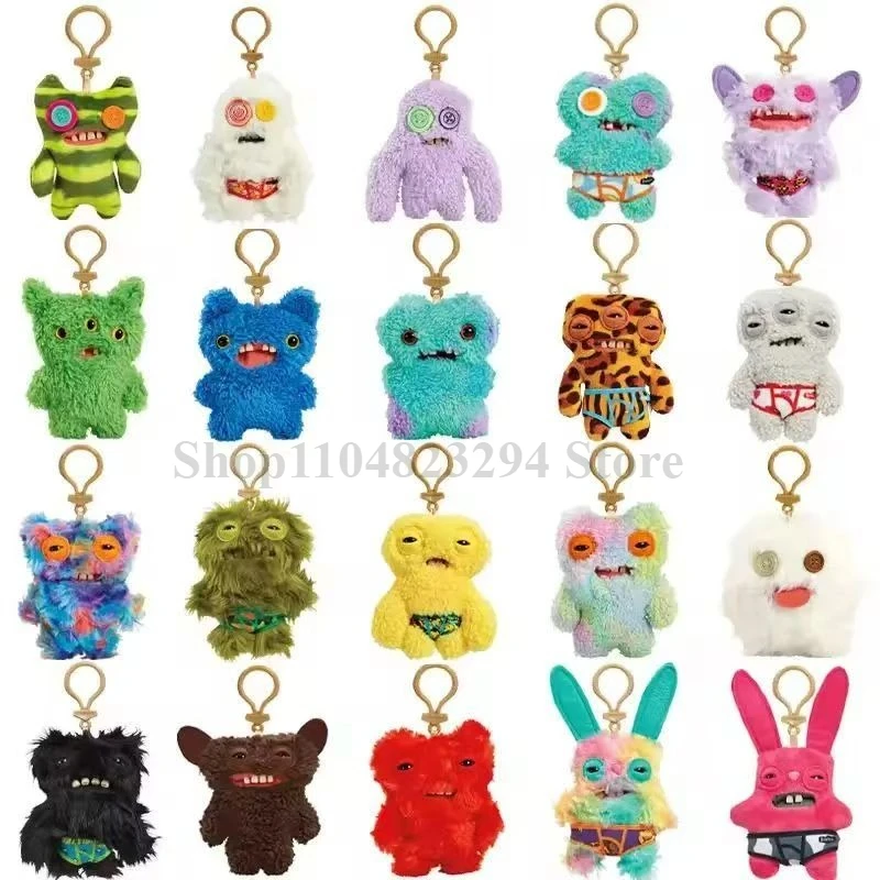 10 センチメートル Fuggler かわいい歯モンスターファンク歯宝ぬいぐるみキーホルダーかわいいミニシリーズ赤ちゃん面白いぬいぐるみ飾り