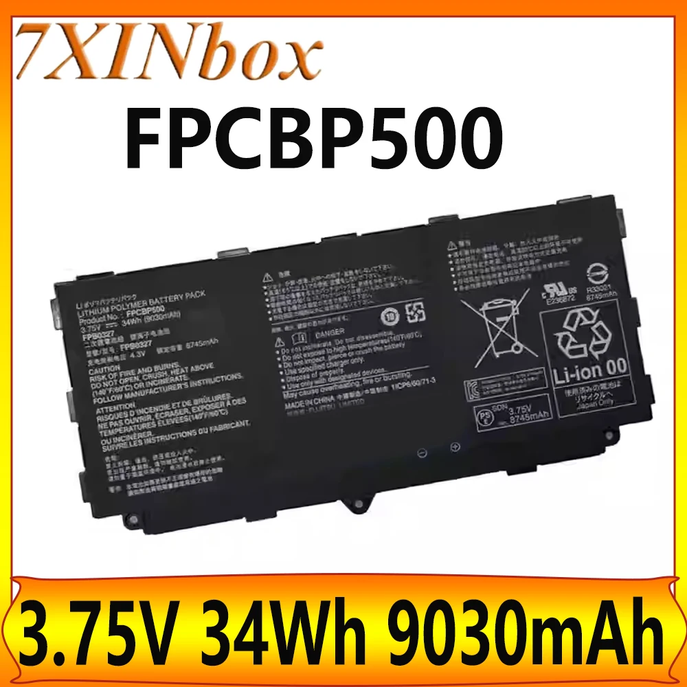 

7XINbox FPCBP500 FPB0327 3.75V 34Wh 9030mAh Laptop Battery For Fujitsu Arrows Tab Q506 Q507 Q508 CP695045-01 CP731923-01
