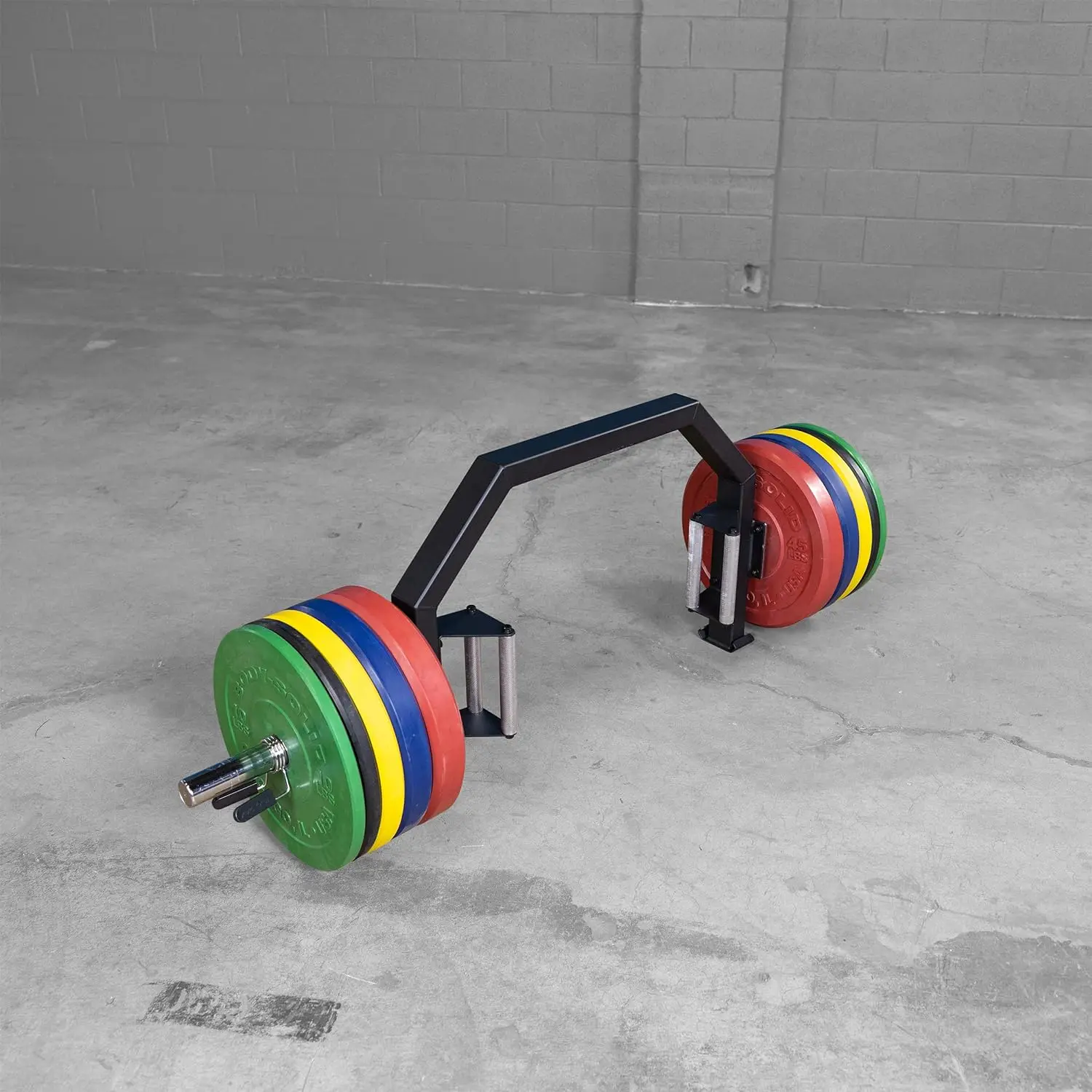 Open Hex Trap Barbell, Weightlifting & Strength Training Gym Equipment