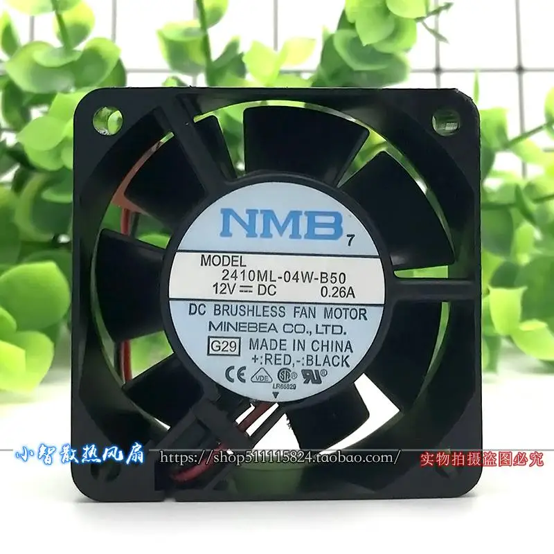 الأصلي 2410ML-04W-B50 12V 0.26A 6025 60*60*25 مللي متر جديد مروحة التبريد المبرد #1