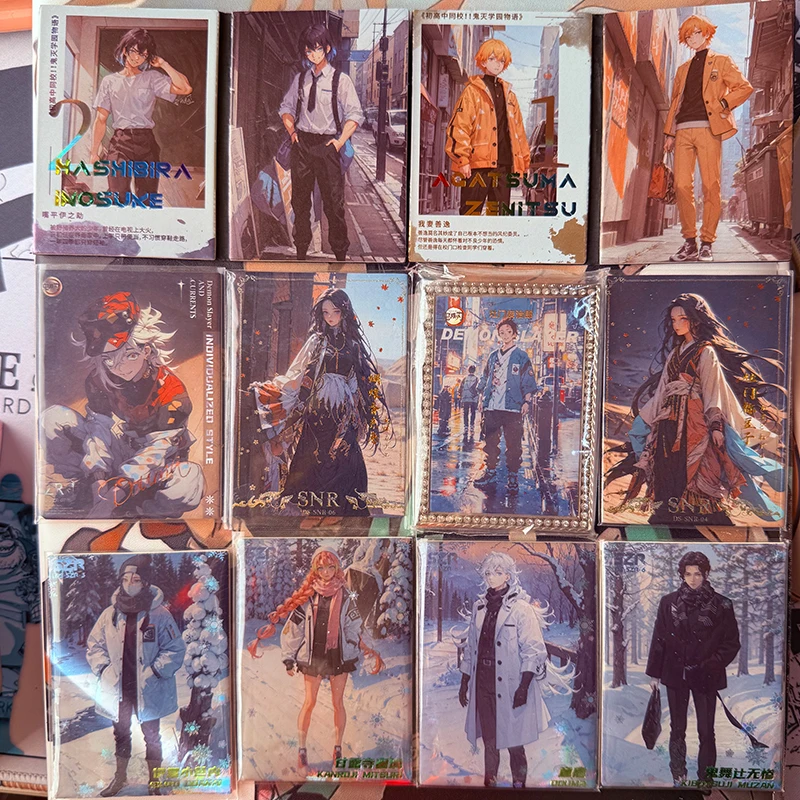 

Anime Demon Slayer BP SZR SNR ZR Cards Kamado Nezuko Kanroji Mitsuri Collection Cards Christmas Birthday Gifts Children's Toys