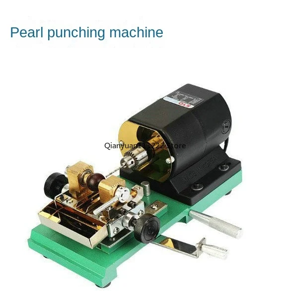 Supply of cross-border foreign trade pearl drilling machines, Buddha pearl wood bead drilling, honey wax round bead drilling