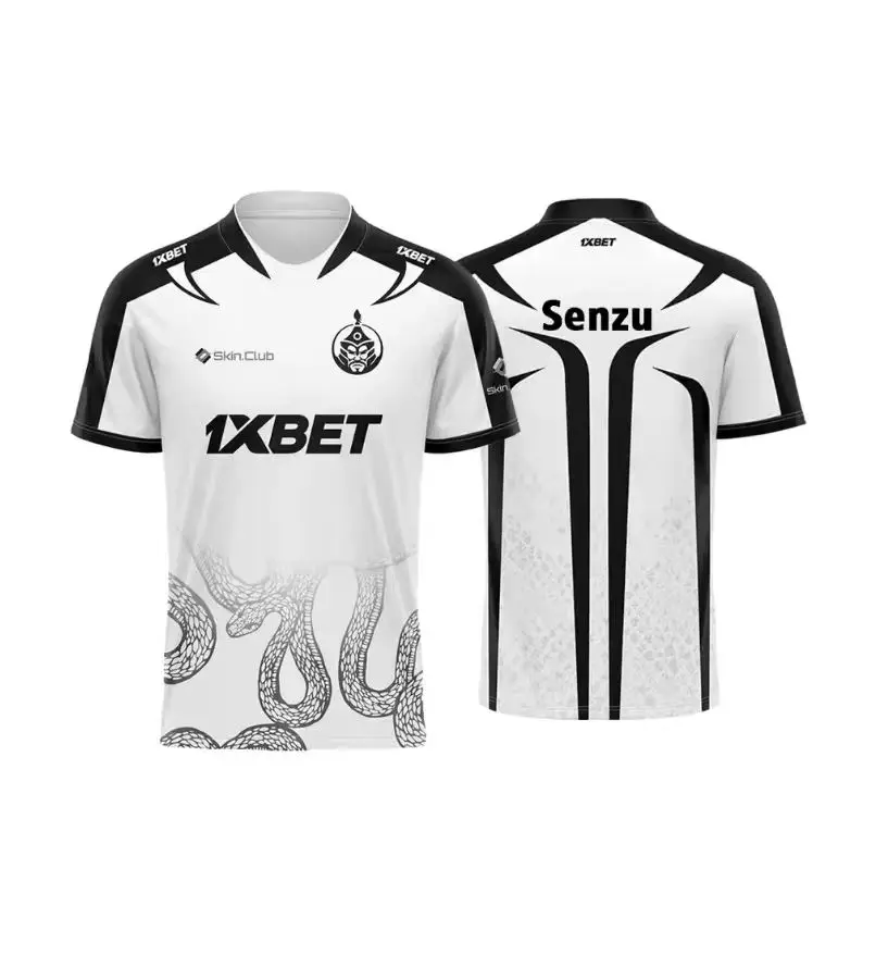 

MongolZ Esports Club 2025 Uniform CSGO Professional Training Top Sports Breathable Speed Drying T-shirt CS2 Men's Neutral T-shir