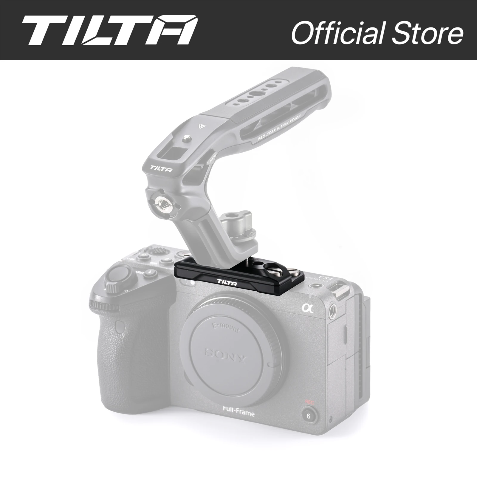 TILTA Płytka Górna Hot Shoe do Sony FX5 FX3 FX30 / FX5/FX3/FX30 V2 - Czarna — zdjęcie produktu 5
