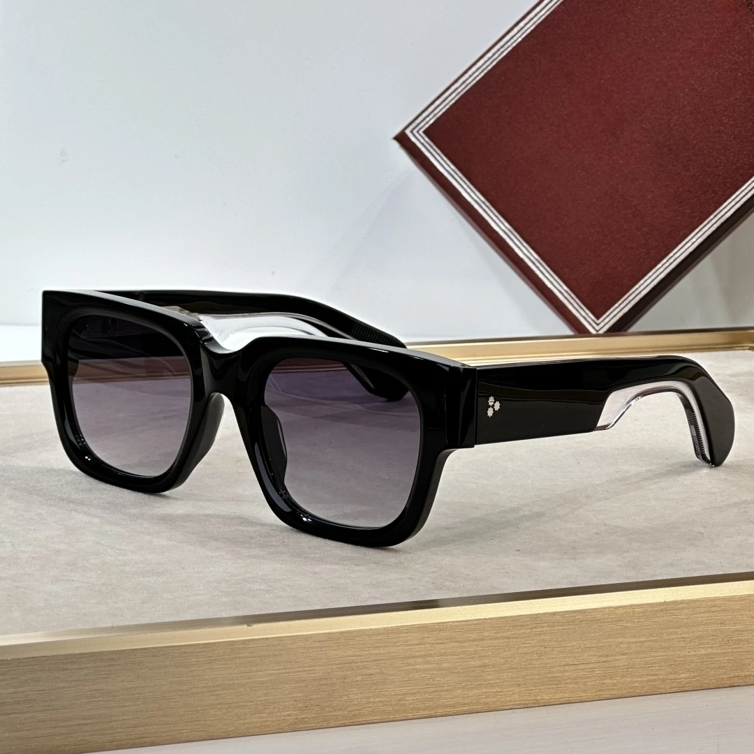 JMM популярные квадратные солнцезащитные очки ручной работы из толстого ацетата женские модные солнцезащитные очки ENZO уличные популярные мужские солнцезащитные очки