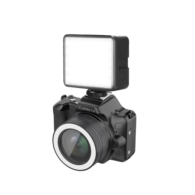 

【SLEEK 】48MP DSLR-камера, мини-цифровая камера для записи видео, 16-кратный цифровой зум, камера для путешествий, камера с заполняющей борьбой