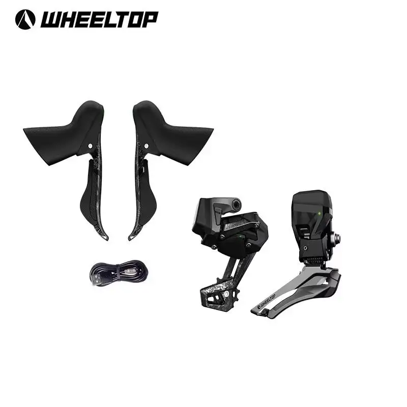 

WHEEL TOP EDS TX Группа для шоссейного велосипеда Электронные беспроводные переключатели из углеродного волокна 7-14 с, комплекты переключателей для езды на велосипеде, передний и задний переключатель