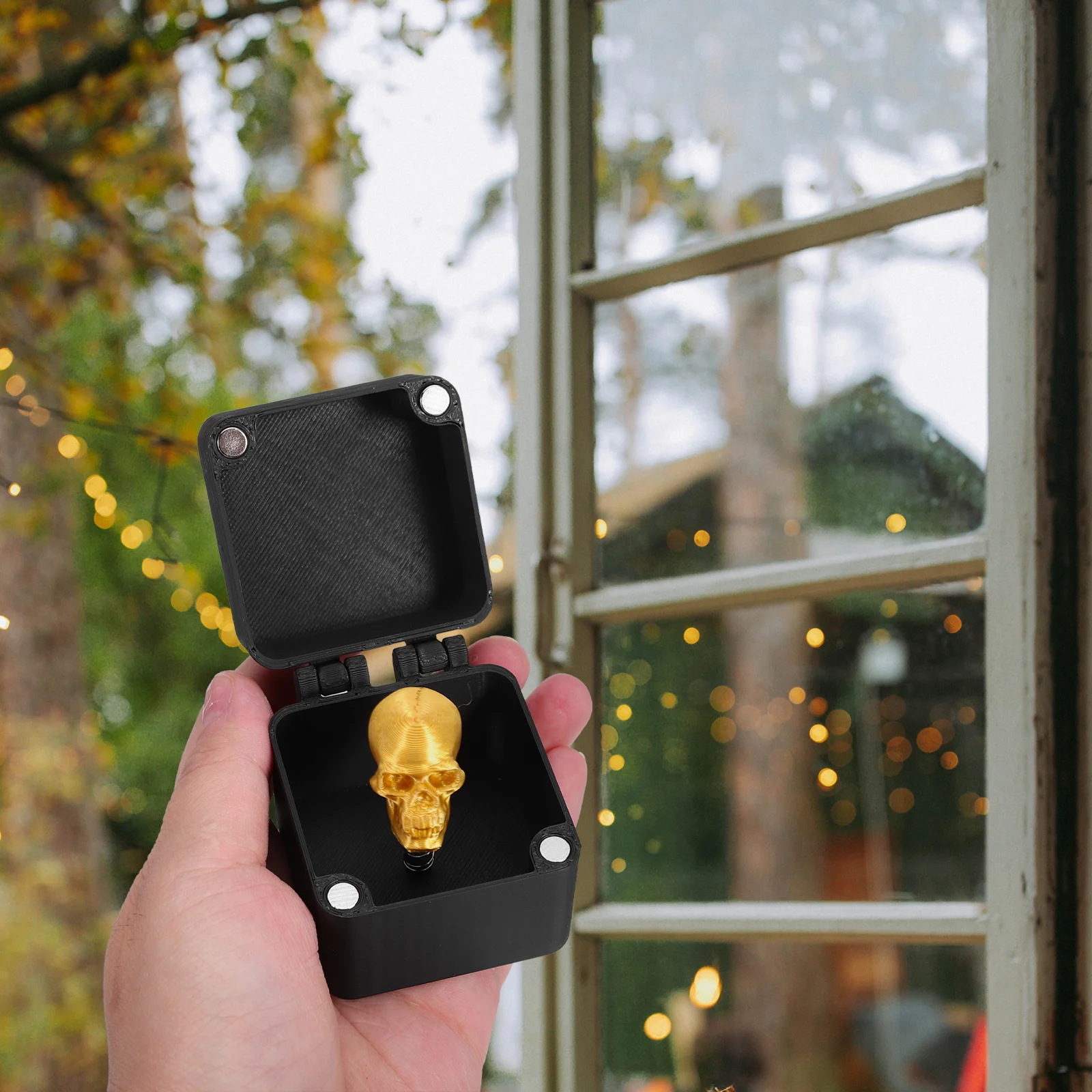 

Новинка, голова черепа, реквизит для розыгрыша, украшение на Хэллоуин, забавный страшный призрак, вечерние аксессуары, крутой трюк, шутка, голова черепа