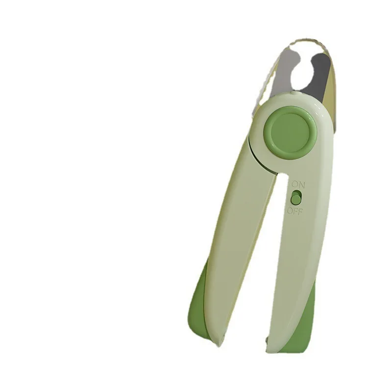 

LED Pet Nail Clipper with Light Dogs Cats Safety Nail Trimmer Claw Cutter Grooming Scissors Professional Stainless Steel Tool