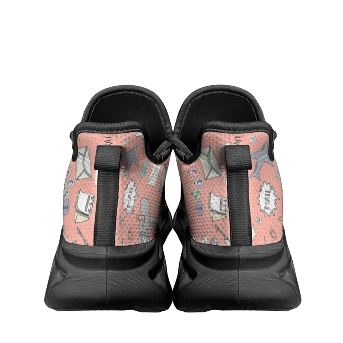 جديد الكرتون ساعي البريد فتاة مصمم حذاء كاجوال الصيف في الهواء الطلق تنفس أحذية مشي عدم الانزلاق امتصاص الصدمات أحذية رياضية 2023